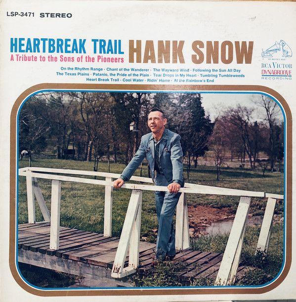 Capa do álbum "Heartbreak Trail", de Hank Snow