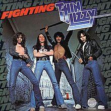 Capa do álbum "Fighting", de Thin Lizzy