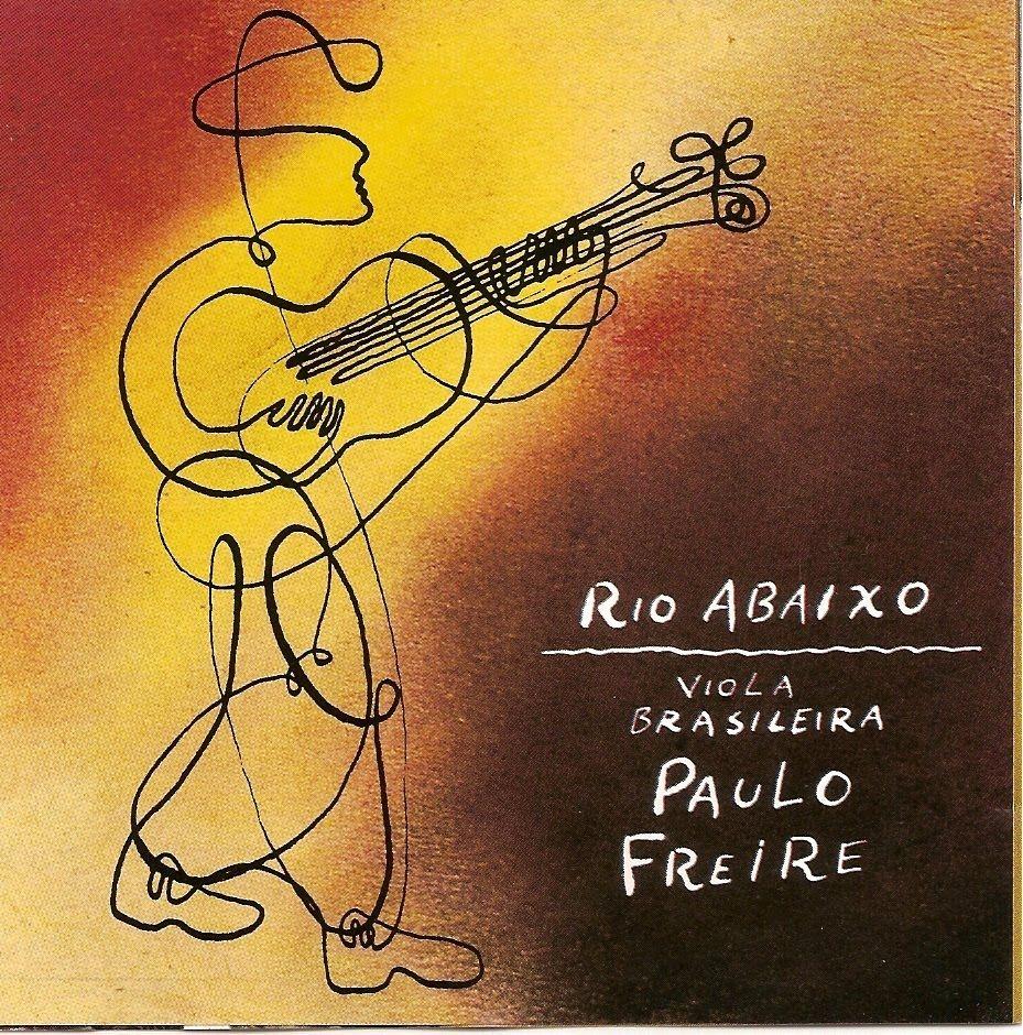 Portada de Álbum "Rio Abaixo", de Paulo Freire