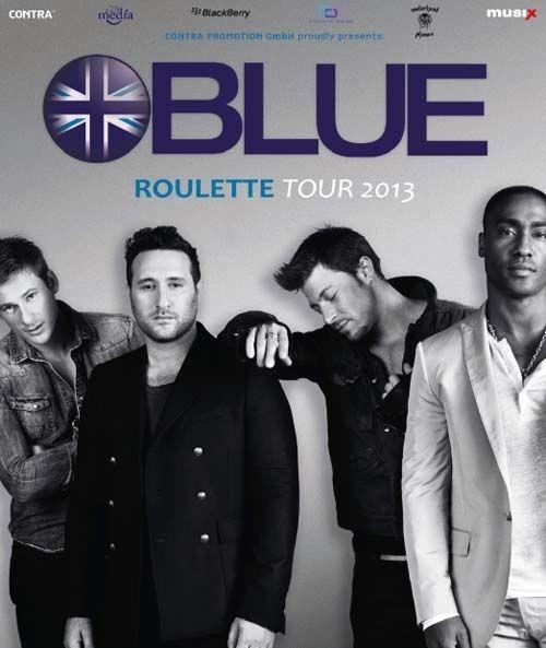 Capa do Álbum "The Roulette Tour", de Blue