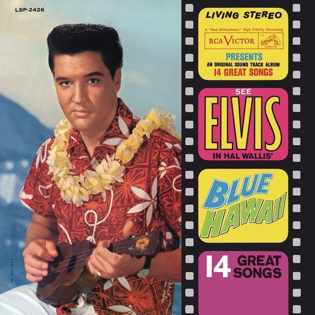 Album cover of "Blue Hawaii" by Elvis Presley
