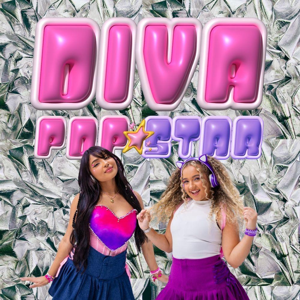Capa do álbum "Diva Popstar ", de Kysha e Mine
