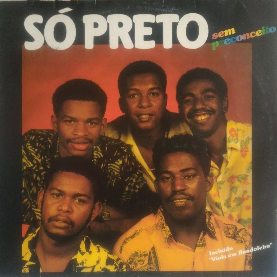 Album cover of "Só Preto Sem Preconceito (1987)" by Só Preto Sem Preconceito