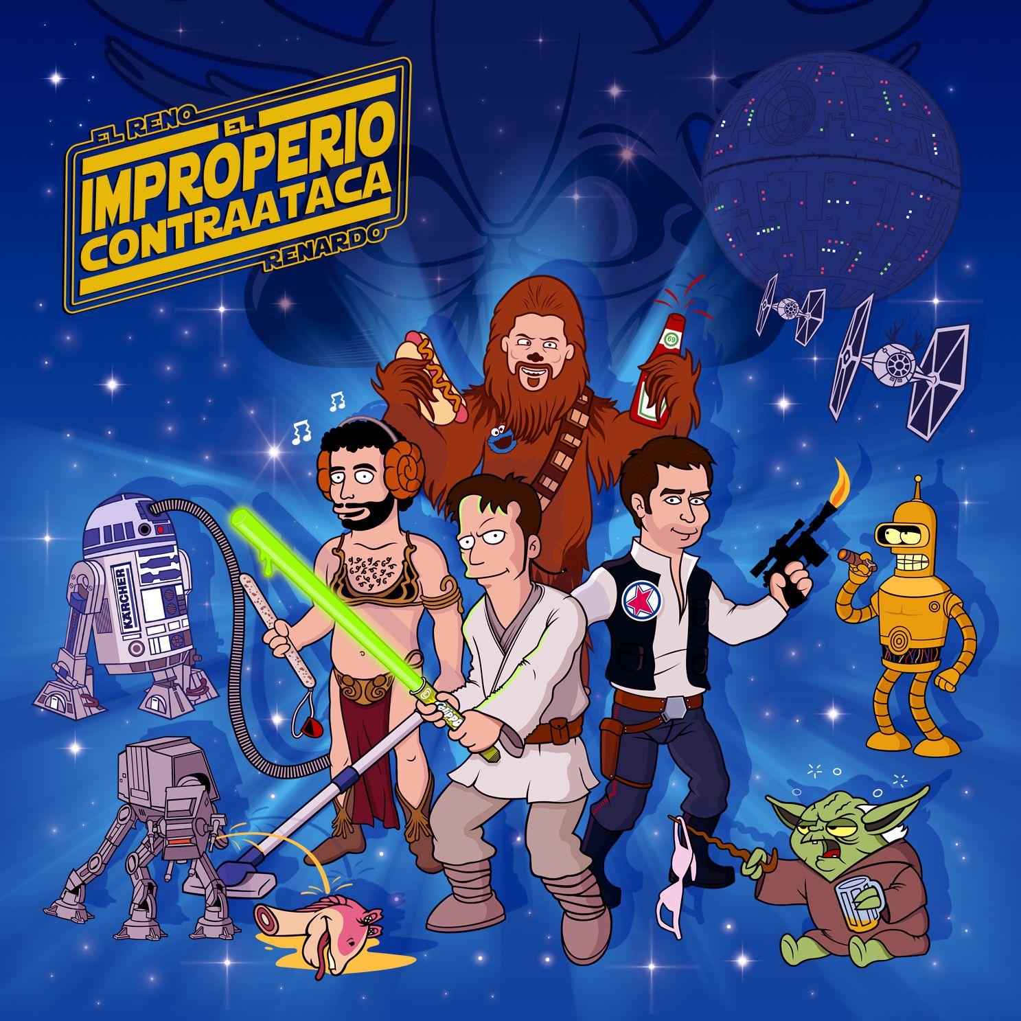 Portada de Álbum "El Improperio Contraataca", de El Reno Renardo