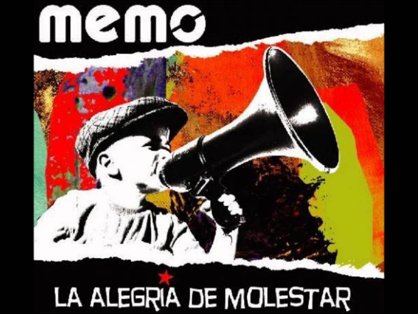 Capa do Álbum "La Alegría de Molestar ", de MEMO