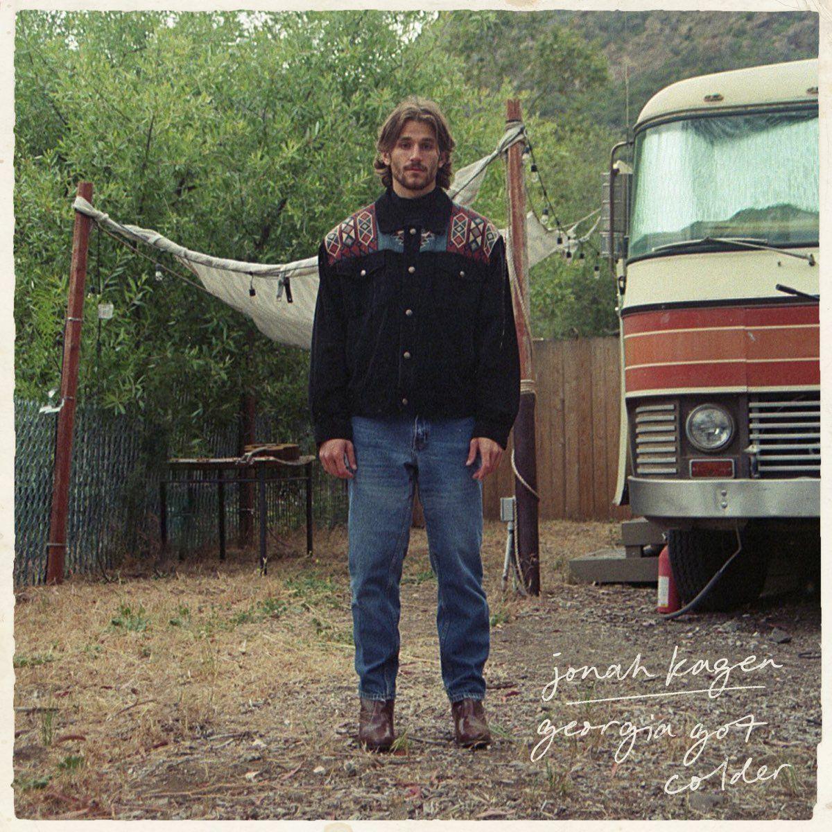 Capa do Álbum "georgia got colder", de Jonah Kagen