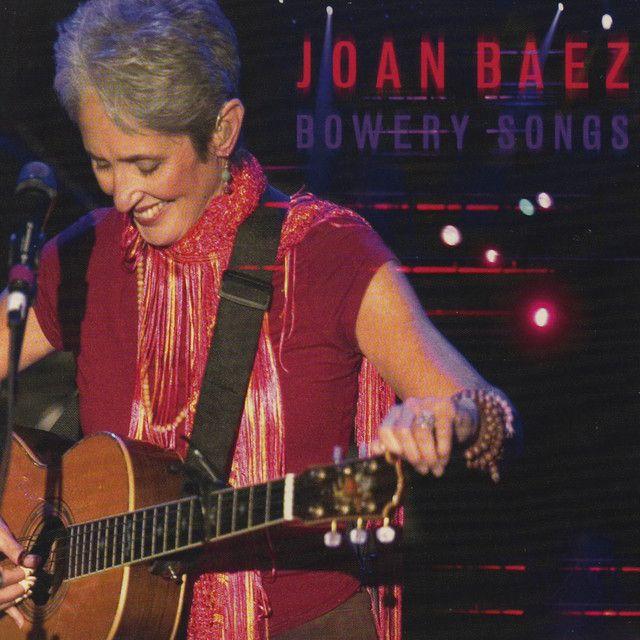 Album cover of "Bowery Songs" by Joan Baez