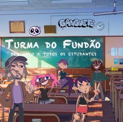 Portada de Sencillo/EP "Turma Do Fundão", de Ganguete