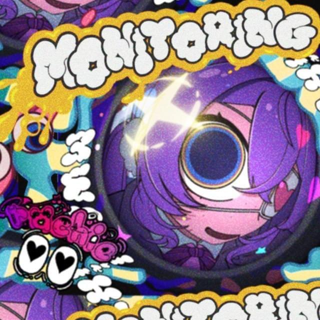 Portada de Sencillo/EP "Monitoring", de Rachie