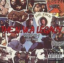 Capa do Álbum "The N.W.A Legacy - Vol. 1", de N.W.A.