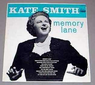 Portada del álbum "Memory Lane", de Kate Smith