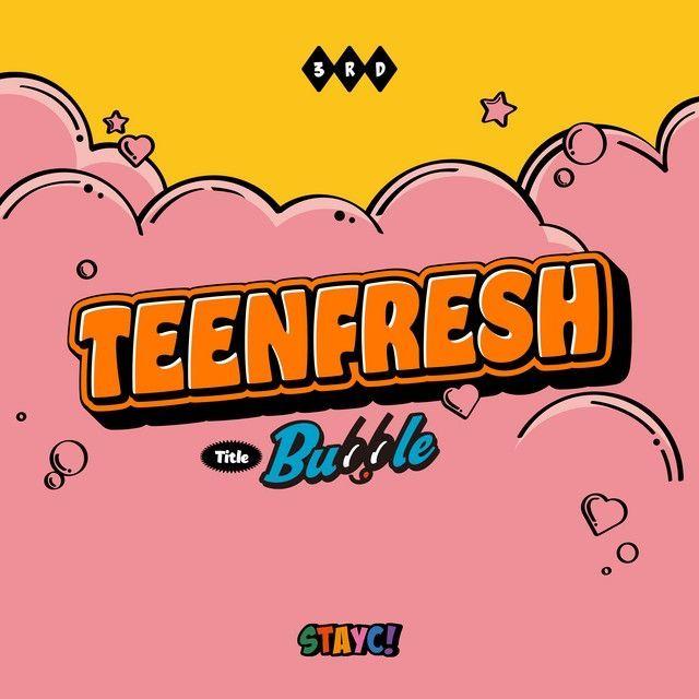 Portada de Sencillo/EP "TEENFRESH", de STAYC