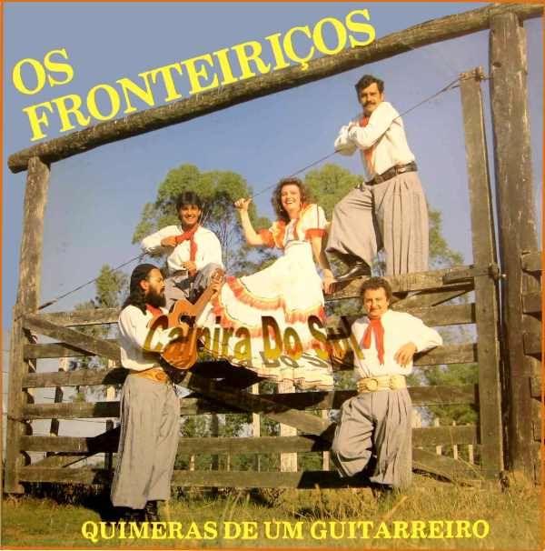 Portada de Álbum "Quimeras de Um Guitarreiro", de Os Fronteiriços