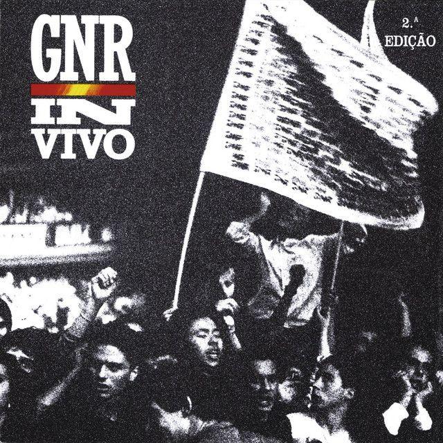 Portada de Álbum "In Vivo", de GNR