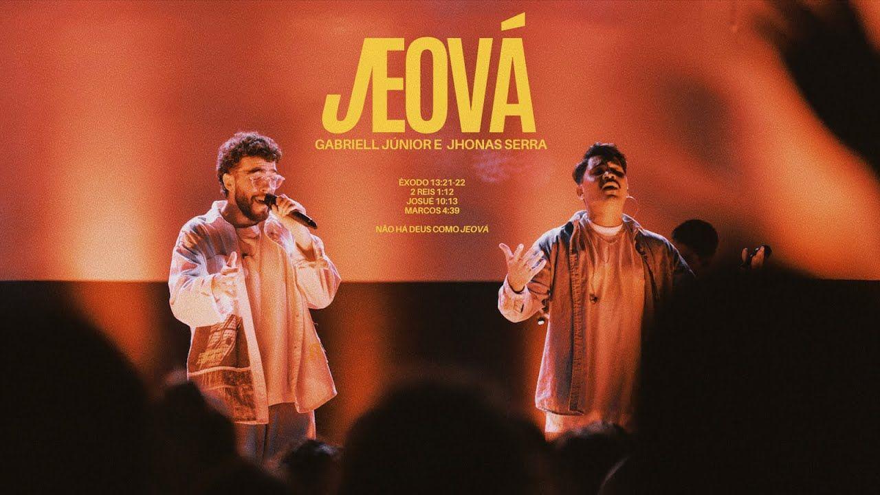 Capa do Single/EP "Jeová (part. Gabriel Júnior) ao vivo ", de Jhonas Serra