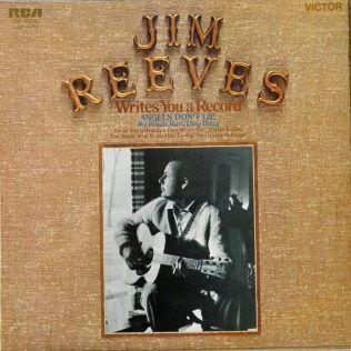Capa do álbum "Writes You a Record", de Jim Reeves