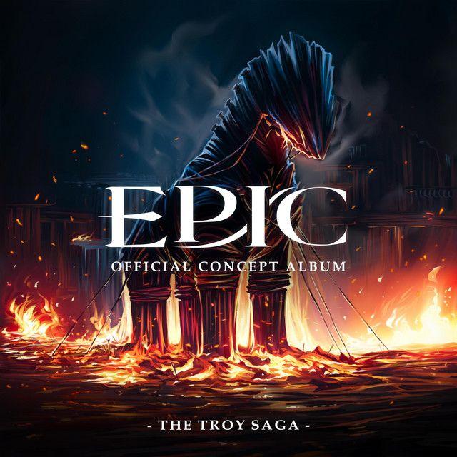 Capa do Álbum "Epic: The Troy Saga", de Jorge Rivera-Herrans