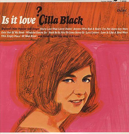 Capa do Álbum "Is It Love?", de Cilla Black