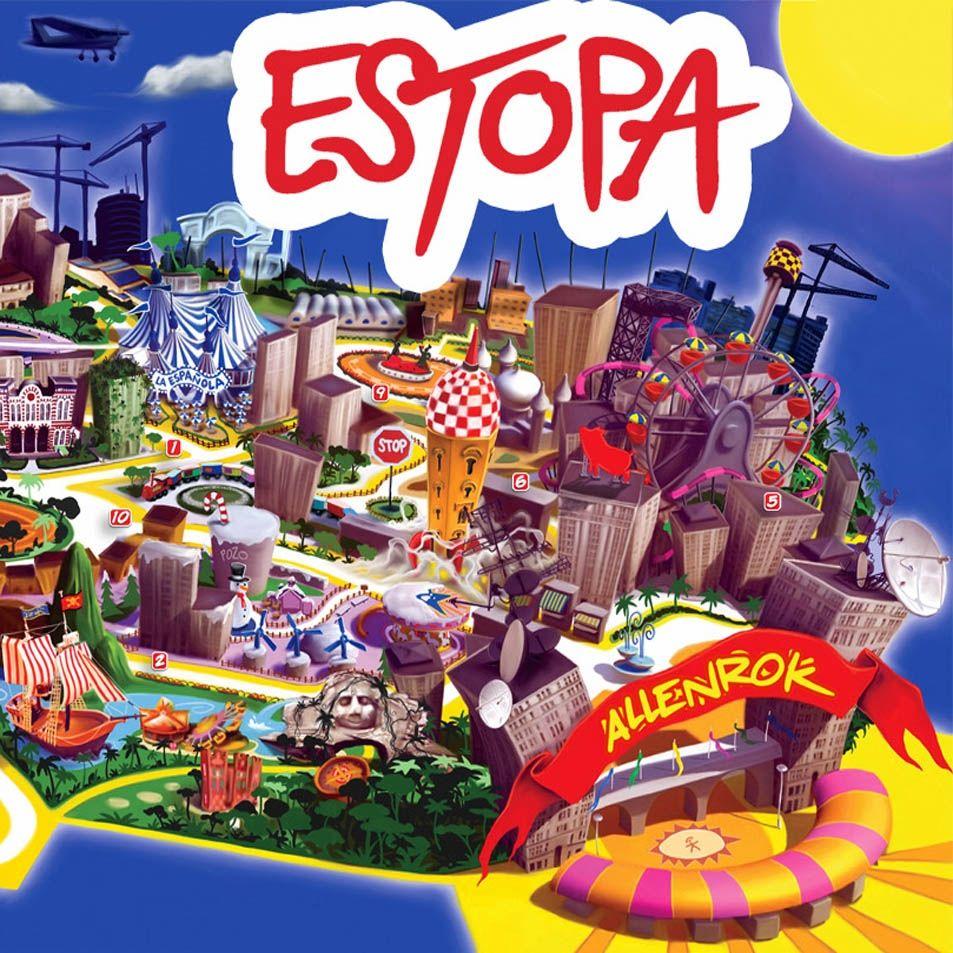 Capa do Álbum "Allenrock", de Estopa