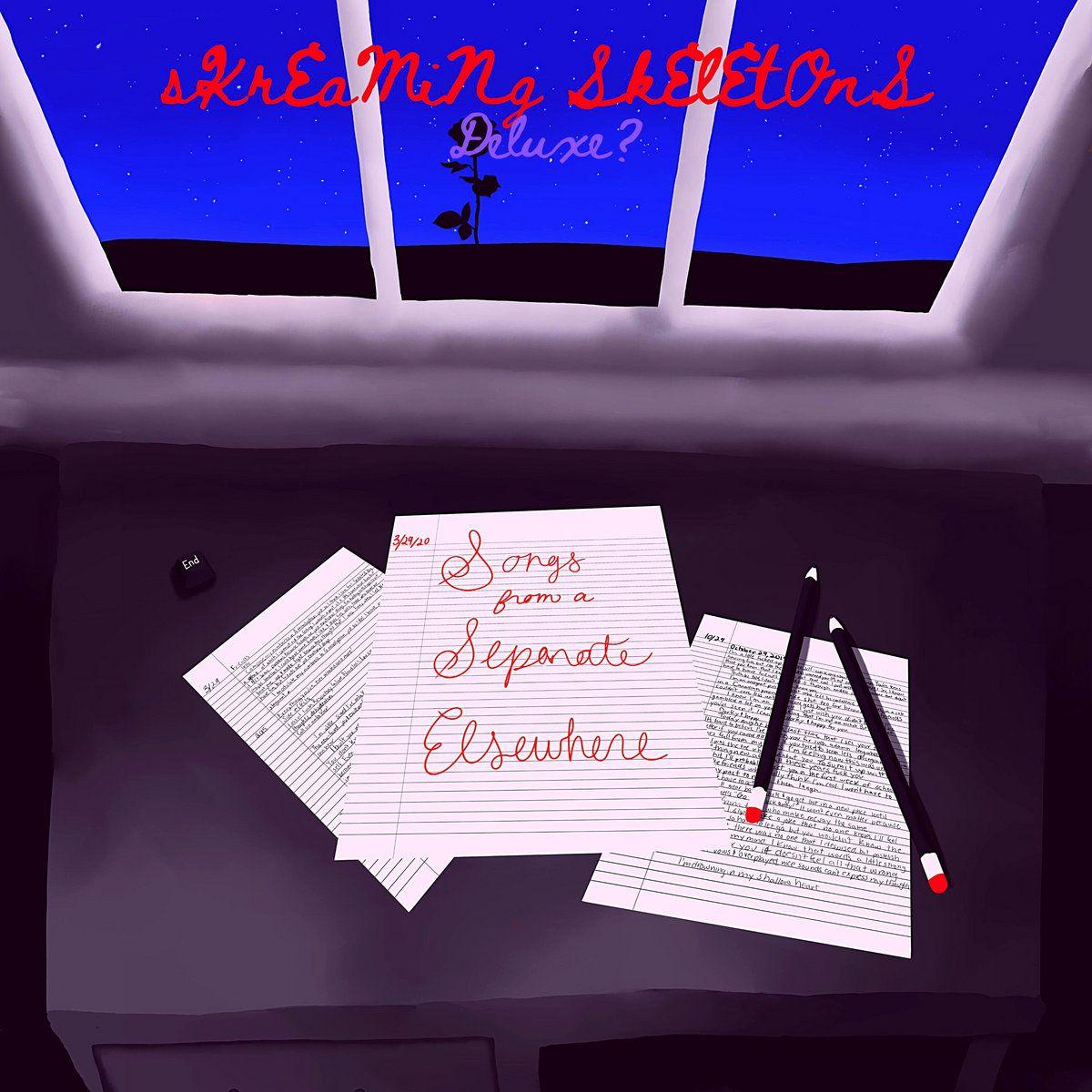 Portada de Álbum "Songs From a Separate Elsewhere", de Skreaming Skeletons