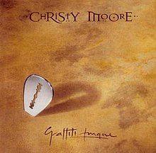 Portada de Álbum "Graffiti Tongue", de Christy Moore