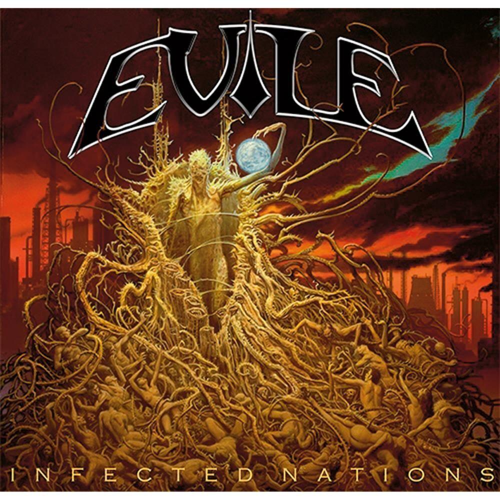 Portada de Álbum "Infected Nations", de Evile