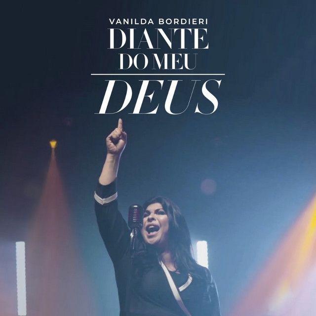 Album cover of "Diante do Meu Deus" by Vanilda Bordieri