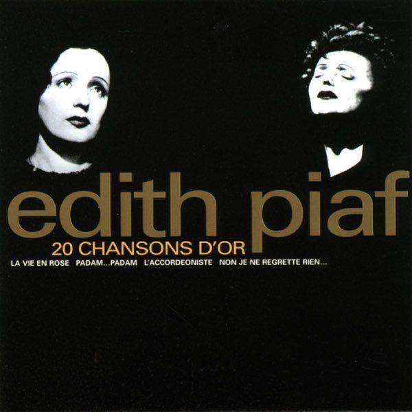 Portada de Álbum "20 chansons d'or", de Édith Piaf
