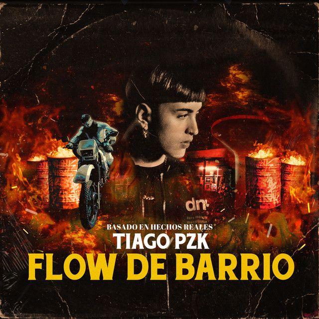 Portada de Sencillo/EP "Flow de Barrio", de Tiago PZK
