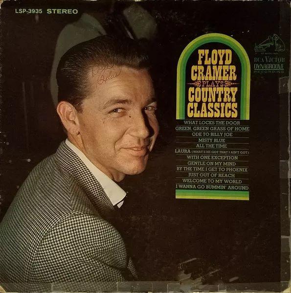 Capa do álbum "Plays Country Classics", de Floyd Cramer