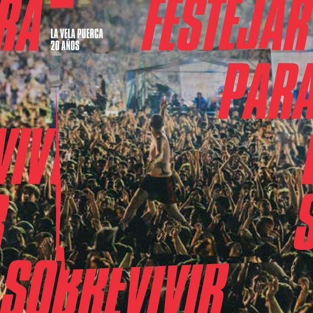 Portada de Álbum "20 Años: Festejar Para Sobrevivir (En Vivo)", de La Vela Puerca