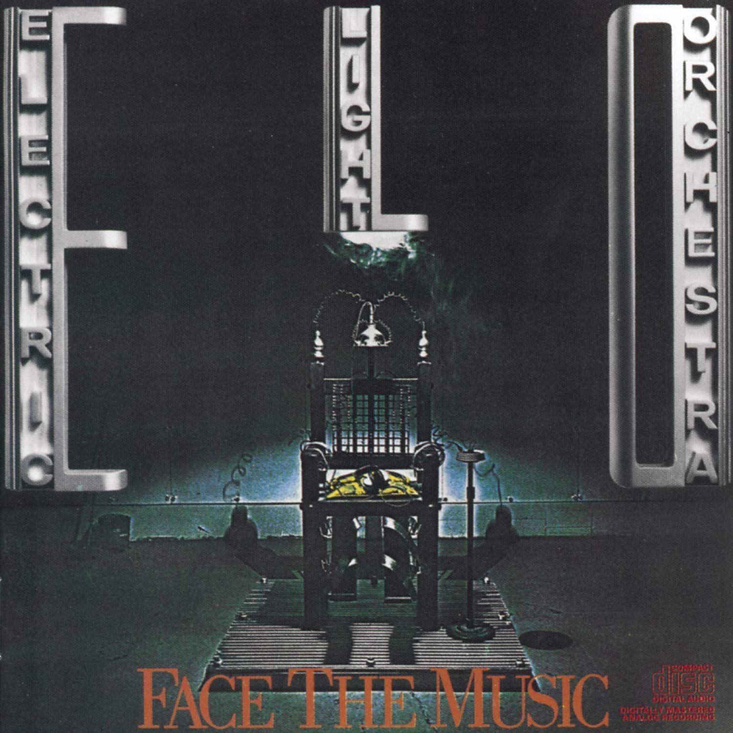 Capa do Álbum "Face The Music", de Electric Light Orchestra (ELO)