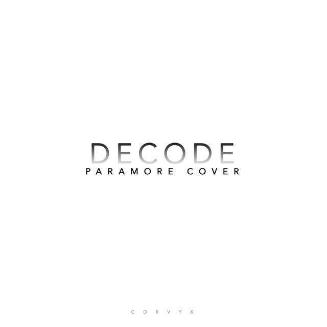 Capa do álbum "Decode", de CORVYX