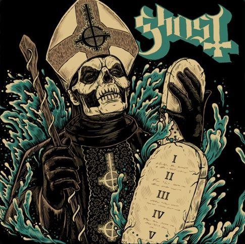 Portada de Álbum "13 Commandments", de Ghost