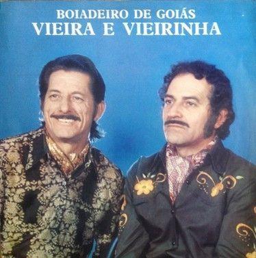 Portada de Álbum "Boiadeiro de Goiás", de Vieira e Vieirinha