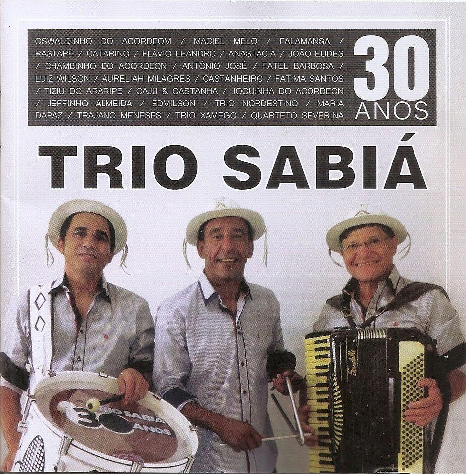 Capa do Álbum "30 Anos", de Trio Sabiá