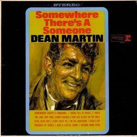 Capa do álbum "Somewhere There's a Someone", de Dean Martin