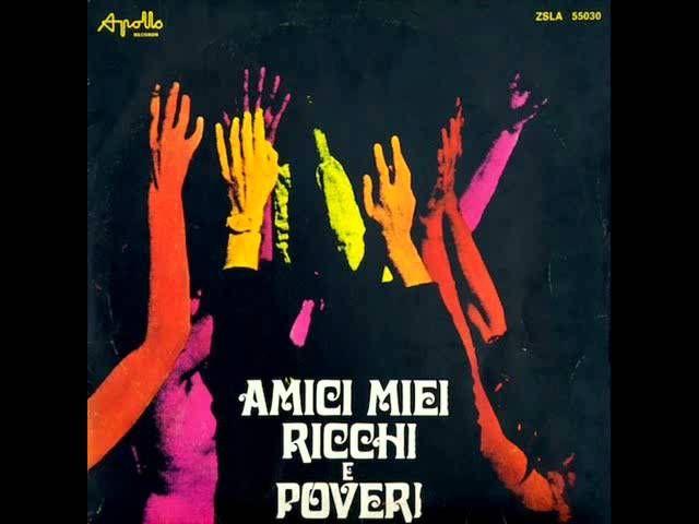 Capa do Álbum "Amici Miei", de Ricchi e Poveri