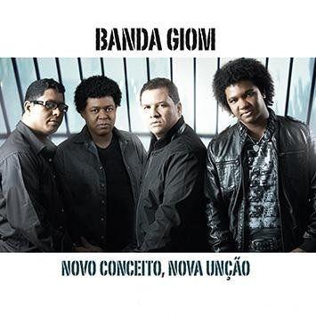 Portada de Álbum "Novo Conceito, Nova Unção", de Banda Giom