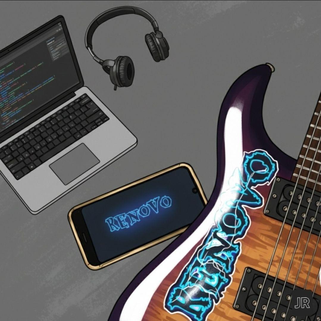 Portada de Sencillo/EP "É Hora de Parar", de Banda Renovo