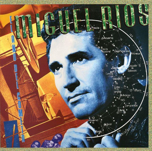 Portada de Álbum "El Año Del Cometa", de Miguel Rios