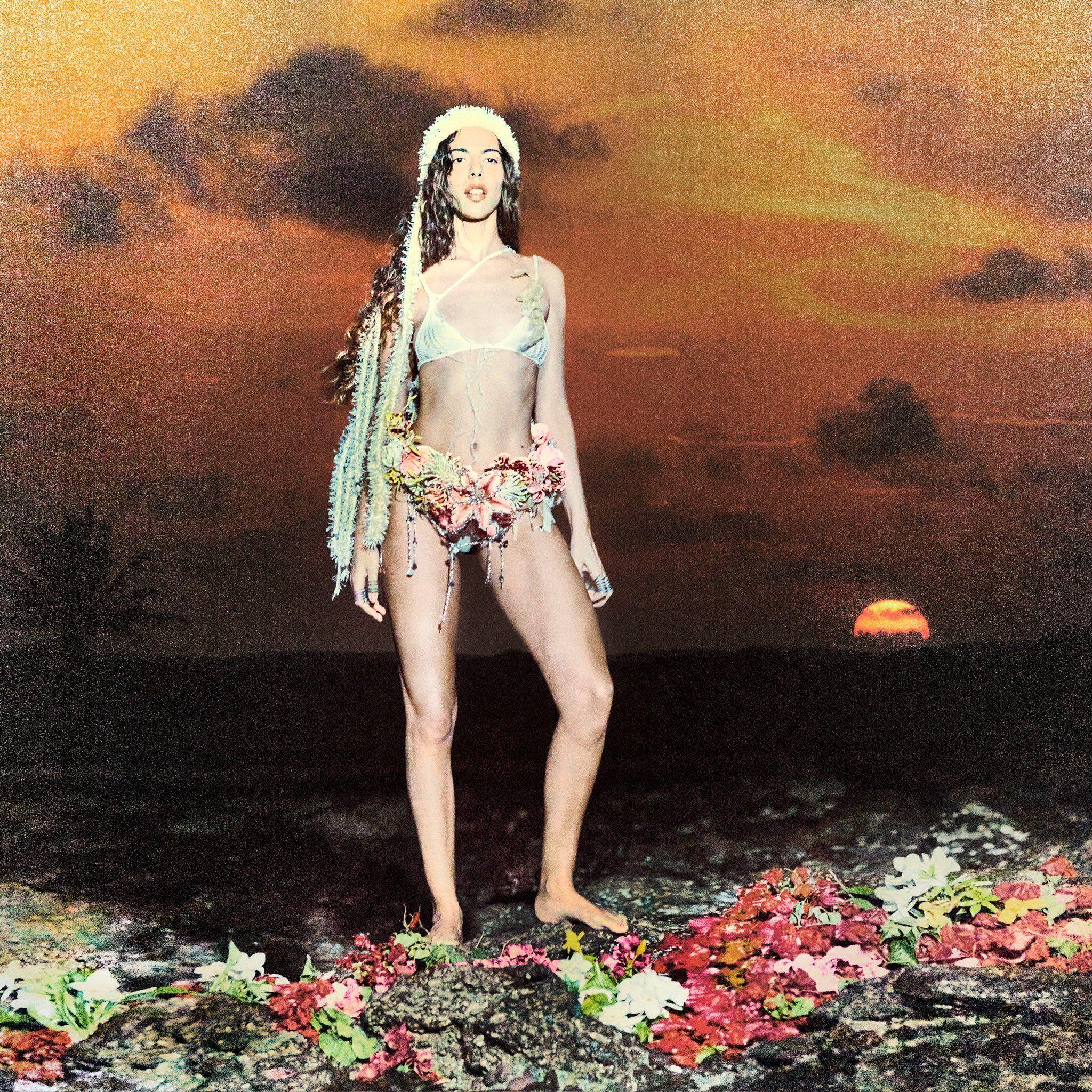 Portada del álbum "Numa Ilha", de Marina Sena