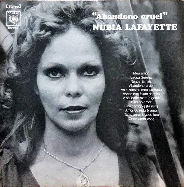 Portada de Álbum "Abandono Cruel", de Núbia Lafayette