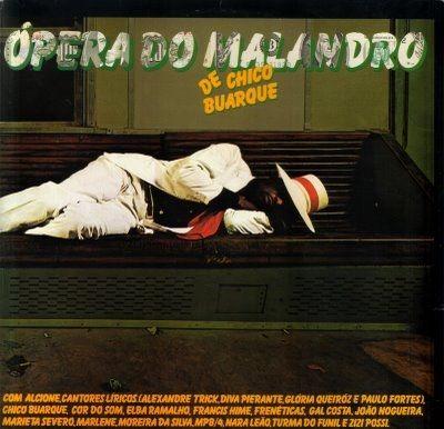 Portada del álbum "Ópera do Malandro", de Chico Buarque