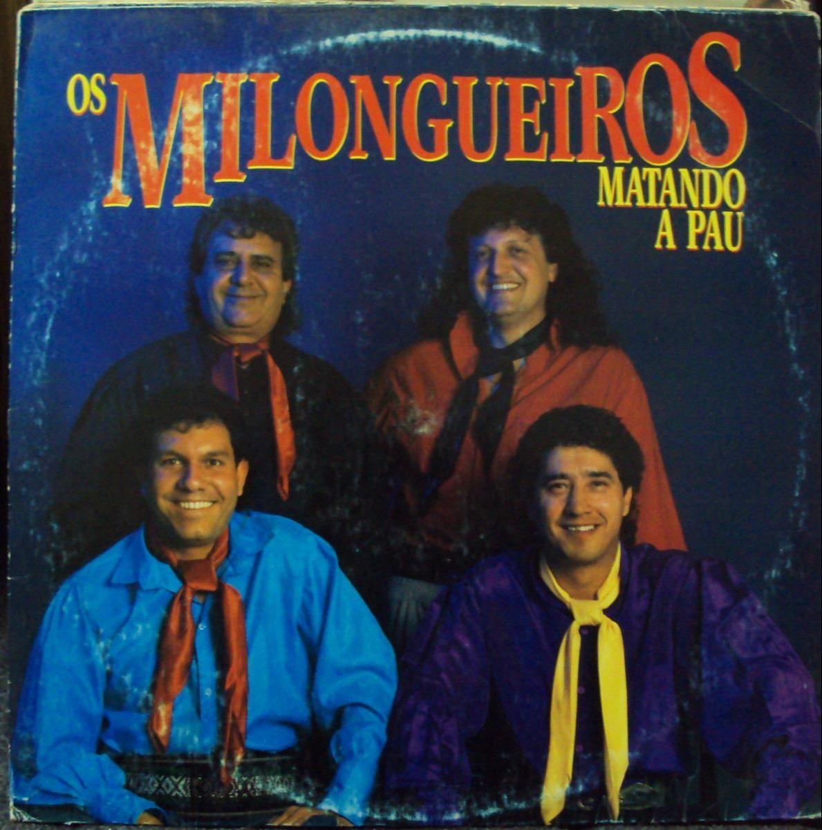 Portada de Álbum "Matando a Pau", de Os Milongueiros