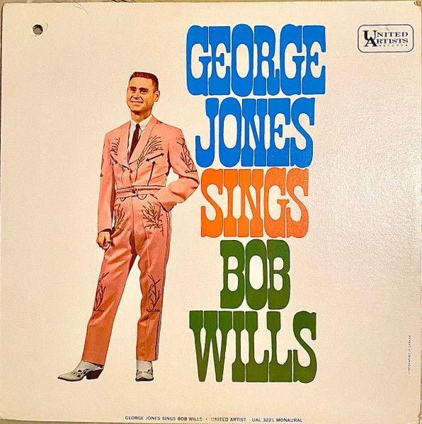 Portada del álbum "Sings Bob Wills", de George Jones