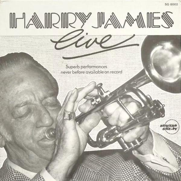 Portada de Álbum "Harry James Live", de Harry James