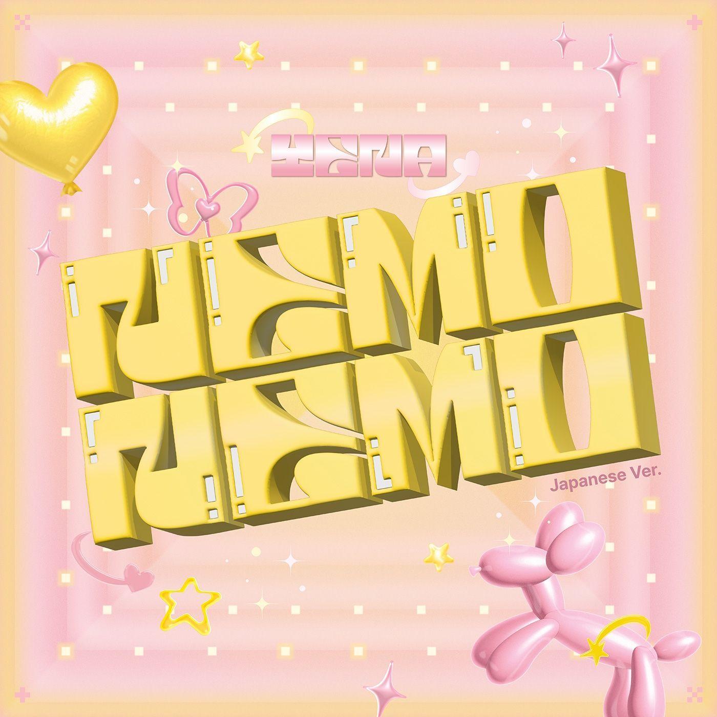 Capa do álbum "NEMONEMO (Japanese Version)", de YENA