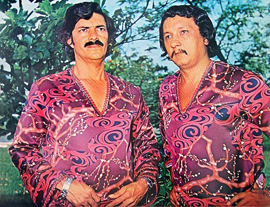 Portada de Álbum "Os Mestiços", de Amambai e Amambaí