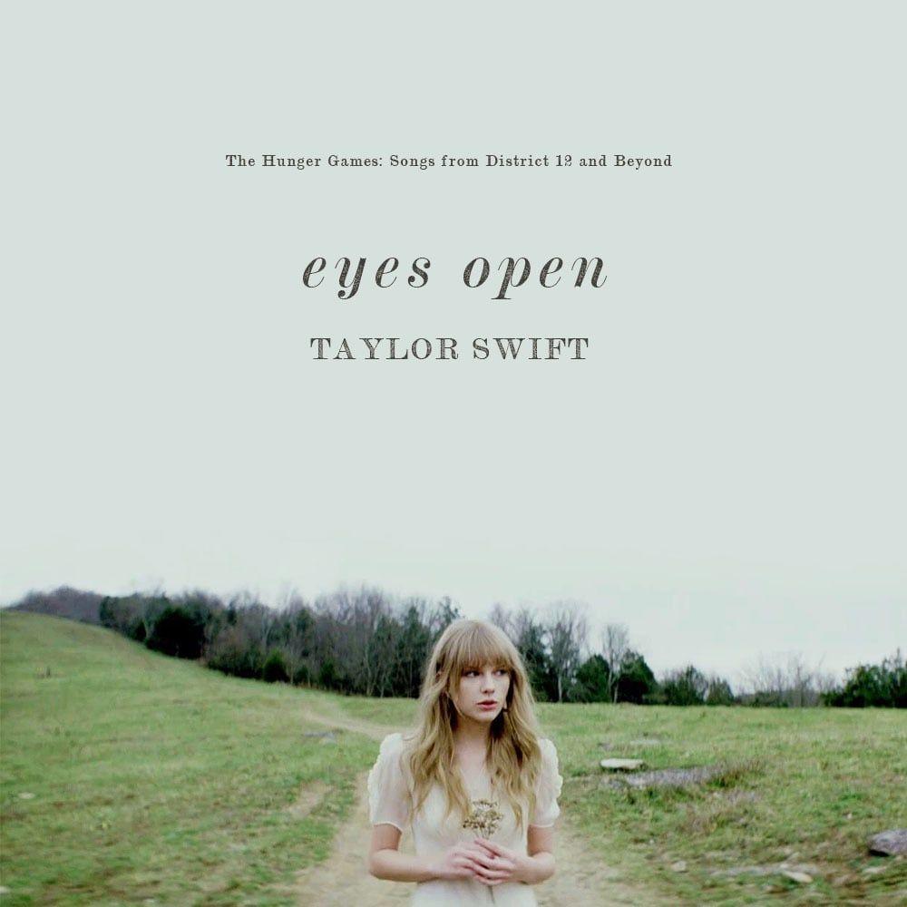 Portada del álbum "Eyes Open", de Taylor Swift